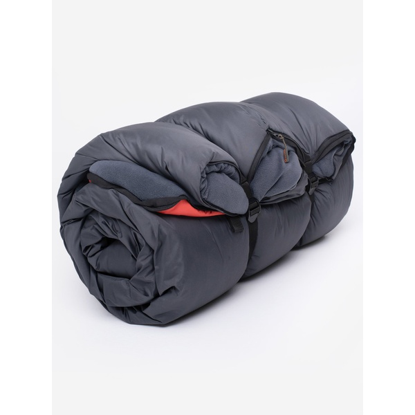 Спальный мешок Huntsman Expert (дюспо) серый/терракотовый, -20°С