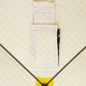 Палатка для зимней рыбалки Helios Куб 1.5х1.5м (утепленная) Желтый/Серый. Фото 6