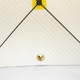 Палатка для зимней рыбалки Helios Куб 1.5х1.5м (утепленная) Желтый/Серый. Фото 7
