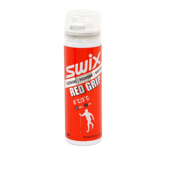 Жидкая мазь держания Swix Red Liquid 0C to +3C, аэрозоль 70мл V60LC