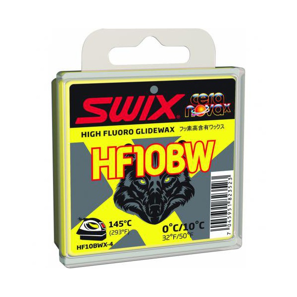 Мазь скольжения Swix HF10BWX Black 0C/+10C 40гр HF10BWX-4