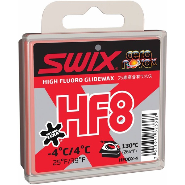 Мазь скольжения Swix HF8X Red +4C/-4C 40гр HF08X-4