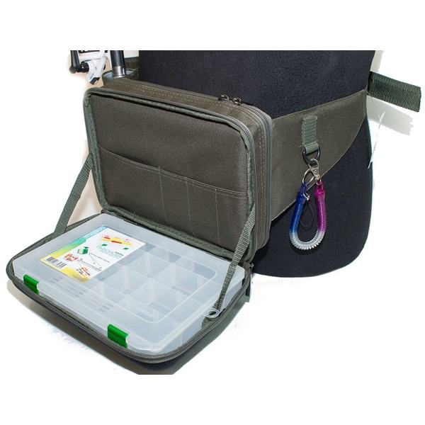 Сумка поясная рыболовная Fisherman Ф261-к (с коробками)