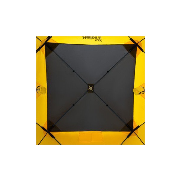 Палатка для зимней рыбалки Helios Куб Extreme V2.0 1,5x1,5 (широкий вход)