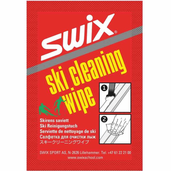 Салфетки для очистки лыж Swix (5 шт. в упаковке) I60