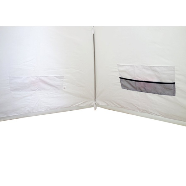 Палатка для зимней рыбалки Пингвин 3.5 (2-сл.) (каркас В95Т1) бело-оранжевый