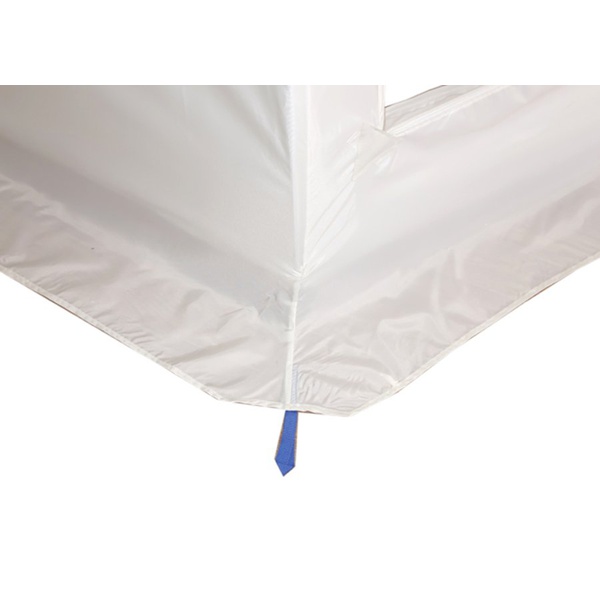 Палатка для зимней рыбалки Пингвин 3.5 (2-сл.) (каркас В95Т1) бело-оранжевый