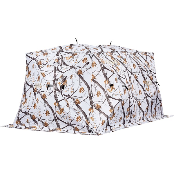 Палатка для зимней рыбалки Higashi Double Winter Camo Pyramid