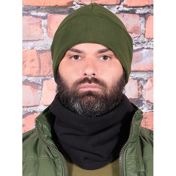 Шапка Keotica флисовая одинарная олива