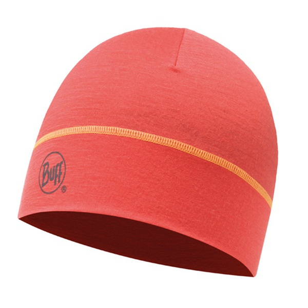 Шапка Buff Merino Wool 1 Layer Hat Solid Coral
