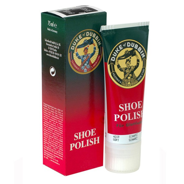 Крем Duke Shoe Polish для гладкой кожи 75 ml темно-синий