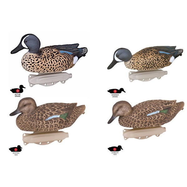 Набор уток Flambeau Classic Blue Winged Teal 8016SUV