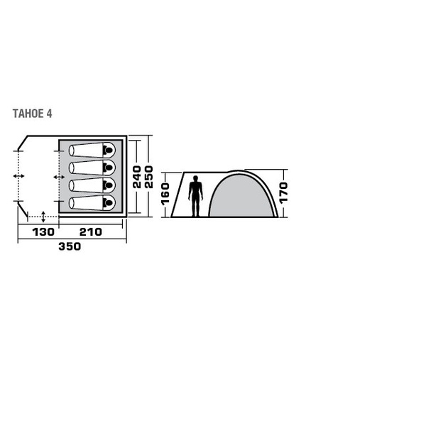 Палатка Trek Planet Tahoe 4