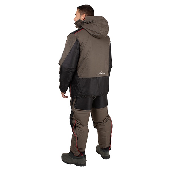 Костюм Huntsman Siberia Floating (поплавок) хаки/чёрный, тк. Breathable