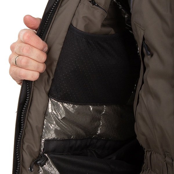 Костюм Huntsman Siberia Floating (поплавок) хаки/чёрный, тк. Breathable