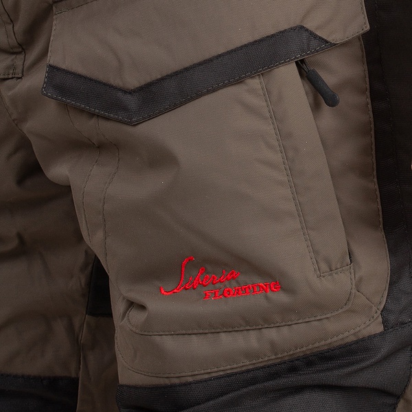 Костюм Huntsman Siberia Floating (поплавок) хаки/чёрный, тк. Breathable