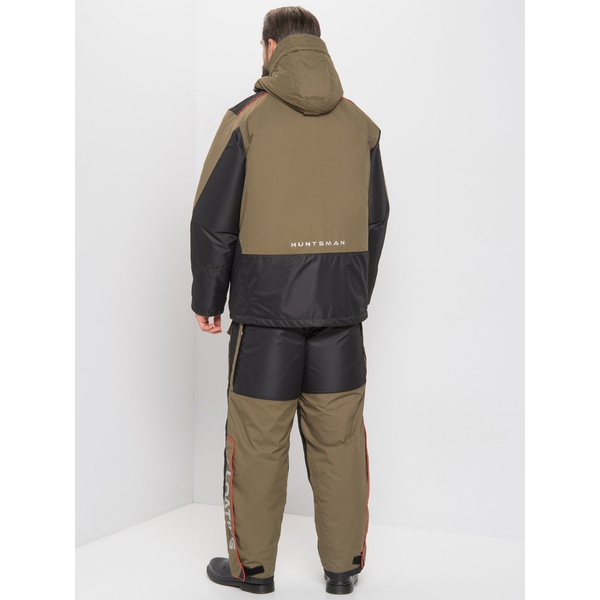 Костюм Huntsman Siberia Floating (поплавок) хаки/чёрный, тк. Breathable