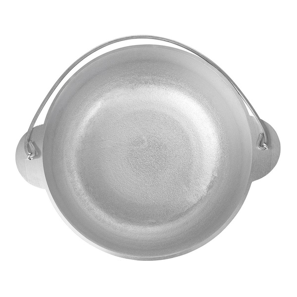 Казан Силумин БКД02 литой алюминиевый с крышкой 2л