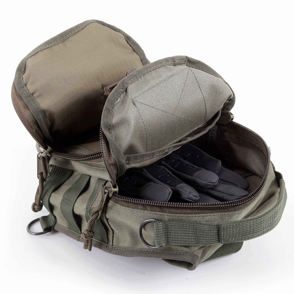 Сумка на плечо KE Tactical 1-Day Mission 5 л (900 Den) со стропами мох
