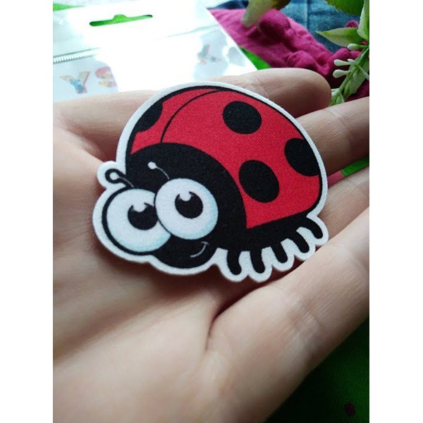 Патч печатный Ystick "Божья коровка"