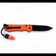 Нож Ganzo G7453-WS оранжевый. Фото 2