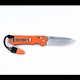 Нож Ganzo G7452P-WS оранжевый. Фото 2