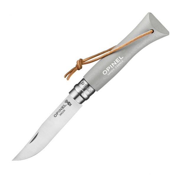 Нож Opinel №6 Trekking, нержавеющая сталь серый