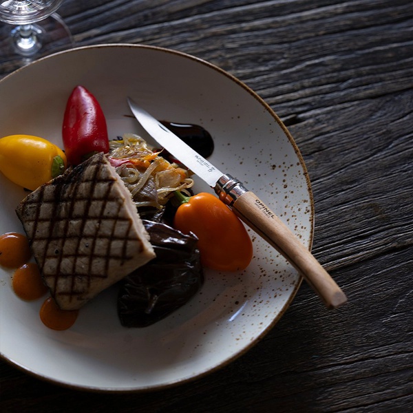 Нож филейный Opinel №10 рукоять - бук