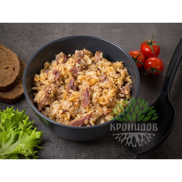 Готовое блюдо Кронидов Рис с говядиной