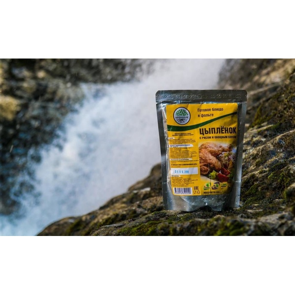 Готовое блюдо Кронидов Цыпленок с рисом и овощным соусом 325 г