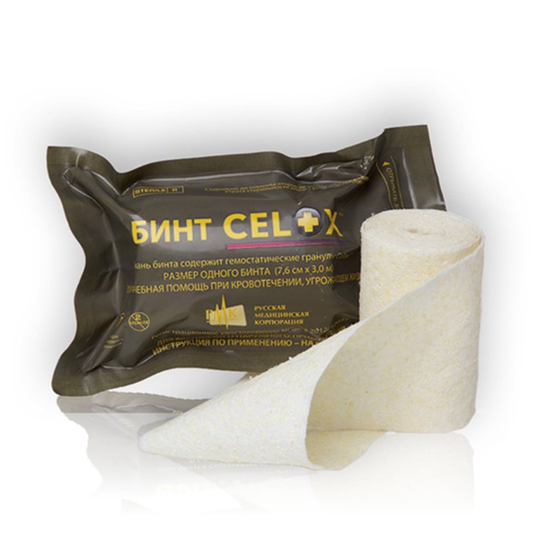 Повязка гемостатическая Celox Gauze бинт