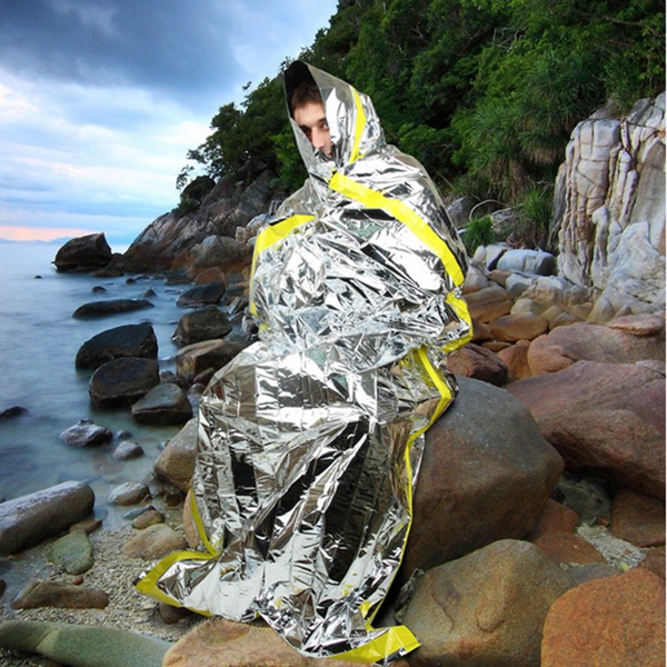 Термоодеяло-мешок Track Silver