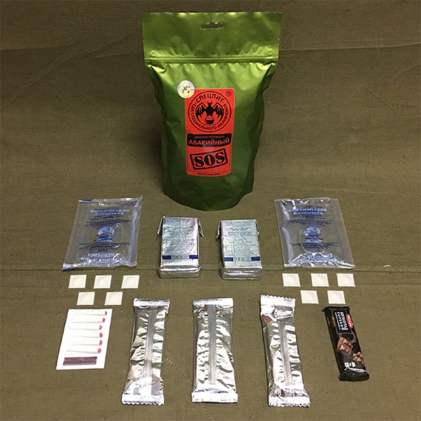 Сухой паек Спецпит Рацион питания аварийный меню №1 (Профи)