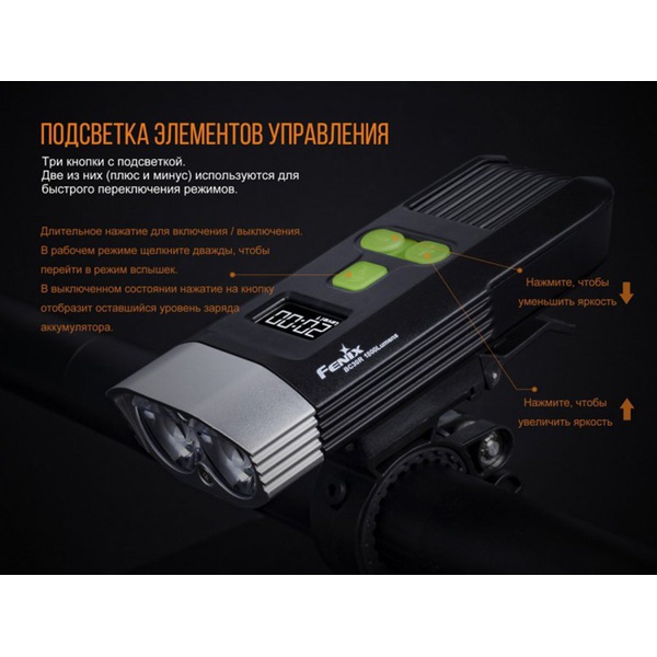 Велофара Fenix BC30R 2017 Cree XM-L2 (U2)