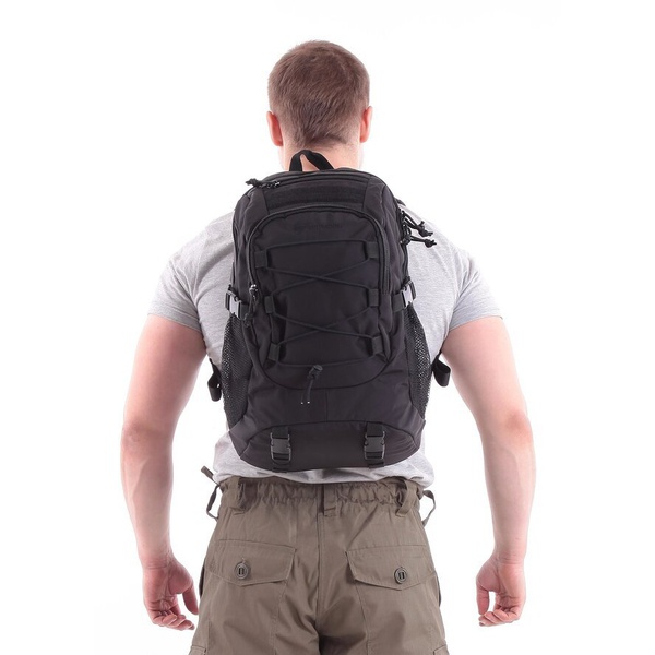Рюкзак KE Tactical 1-Day Mission 25л 500 Den черный