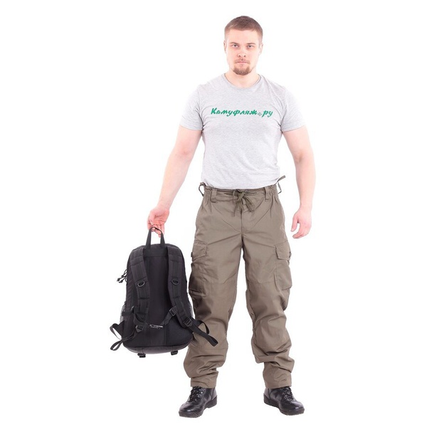 Рюкзак KE Tactical 1-Day Mission 25л 500 Den черный