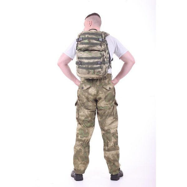 Рюкзак KE Tactical Assault 40л 500 Den (стропы олива) мох