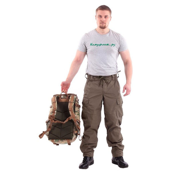 Рюкзак KE Tactical Sturm 40л 1000 Den (стропы multicam, велкро coyote) multicam