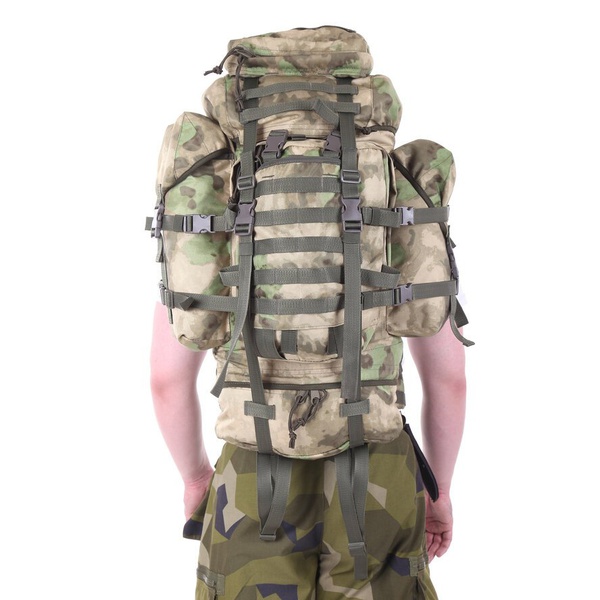 Рюкзак KE Tactical 70л рейдовый (стропы олива) multicam