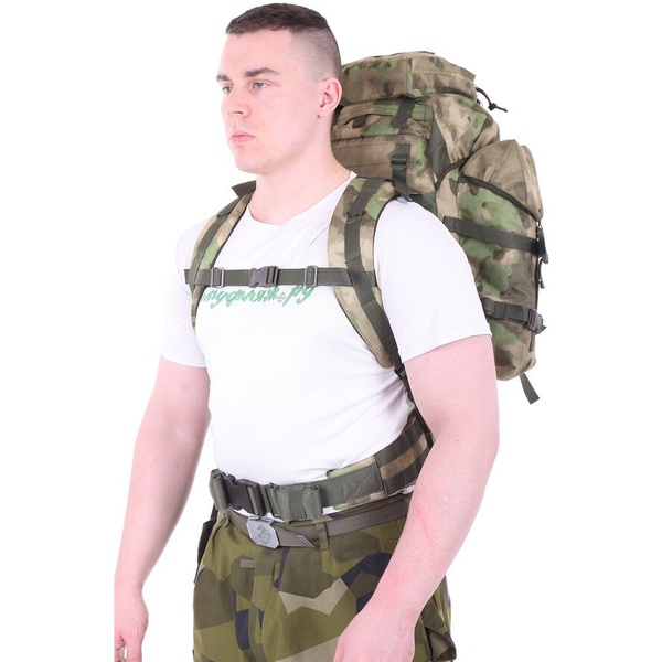 Рюкзак KE Tactical 70л рейдовый (стропы олива) multicam