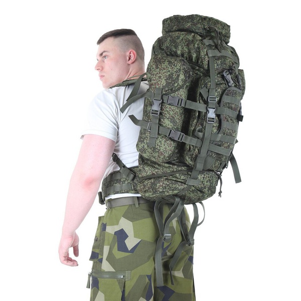 Рюкзак KE Tactical 70л рейдовый (стропы олива) ЕМР
