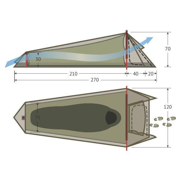 Палатка Tengu Mark 1.02B