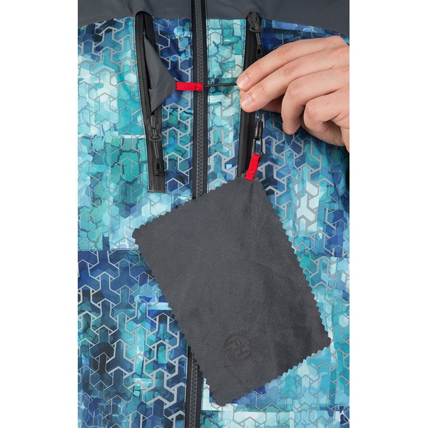 Куртка FHM Gale принт голубой/серый