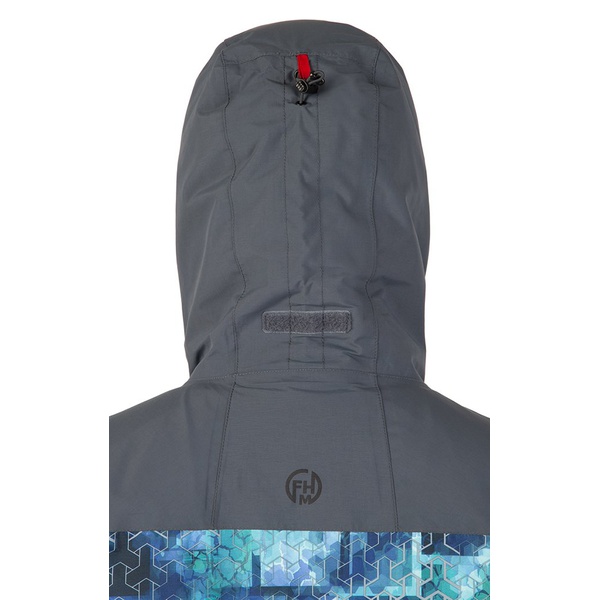 Куртка FHM Gale принт голубой/серый