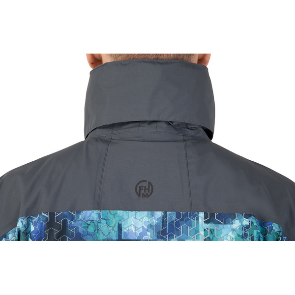 Куртка FHM Gale принт голубой/серый