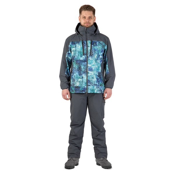 Куртка FHM Gale принт голубой/серый