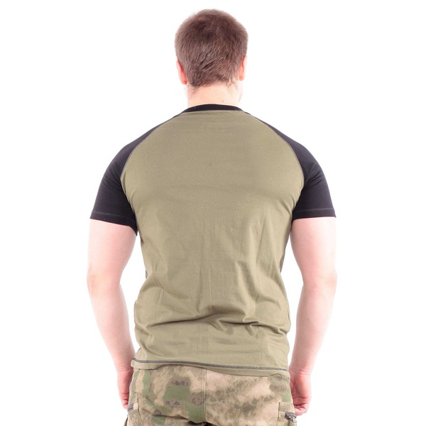 Футболка Keotica олива с черным