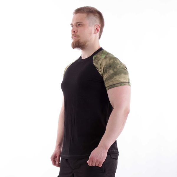 Футболка Keotica черная/мох