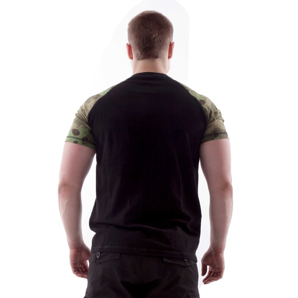 Футболка Keotica черная/мох