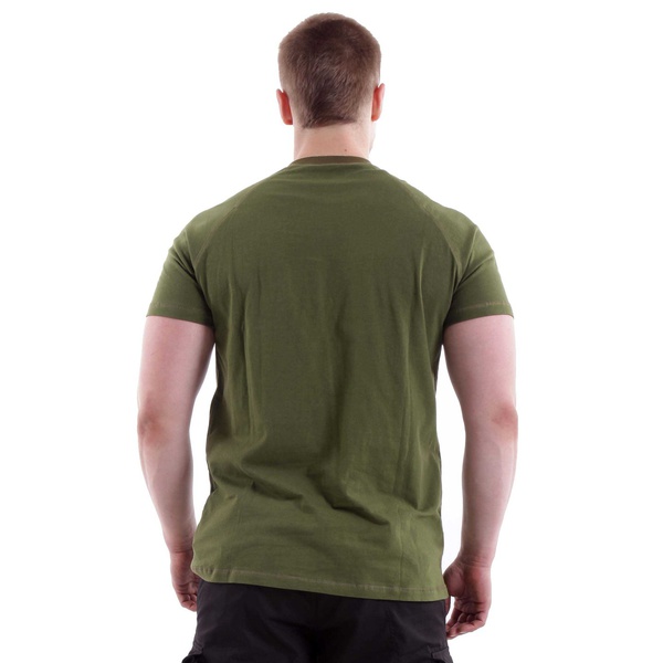 Футболка Keotica "Русь" олива с черным